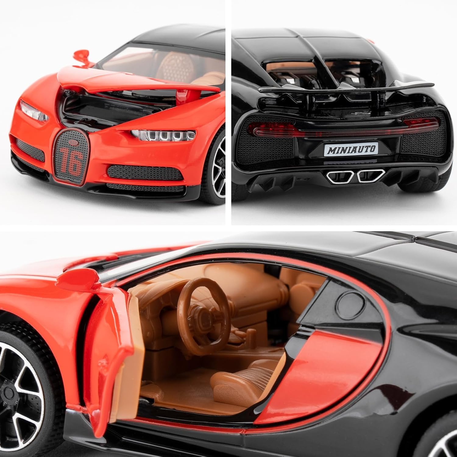 BUGATTI CHIRON METAL 1:24  DIE-CAST