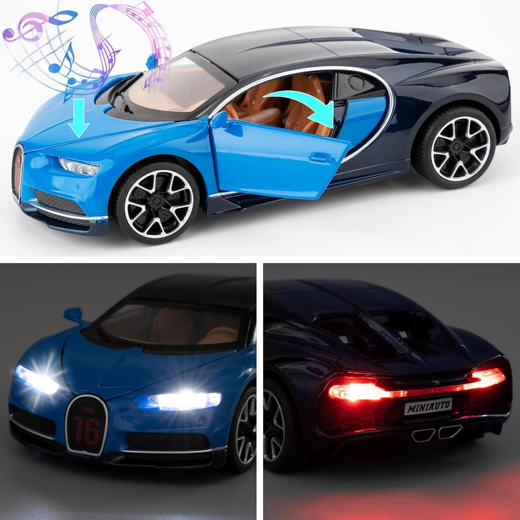 BUGATTI CHIRON METAL 1:24  DIE-CAST