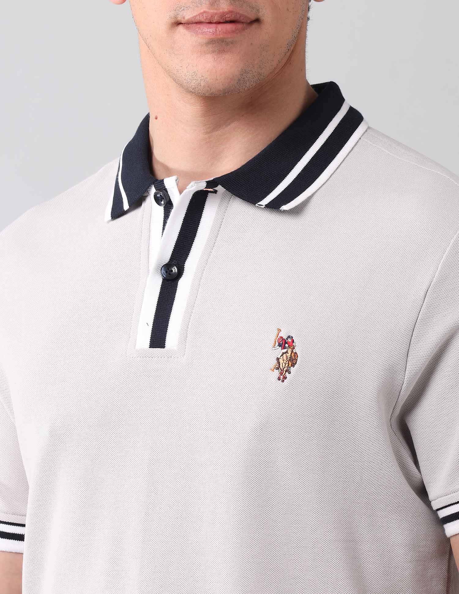 Muscle Fit Americana Polo Shirt