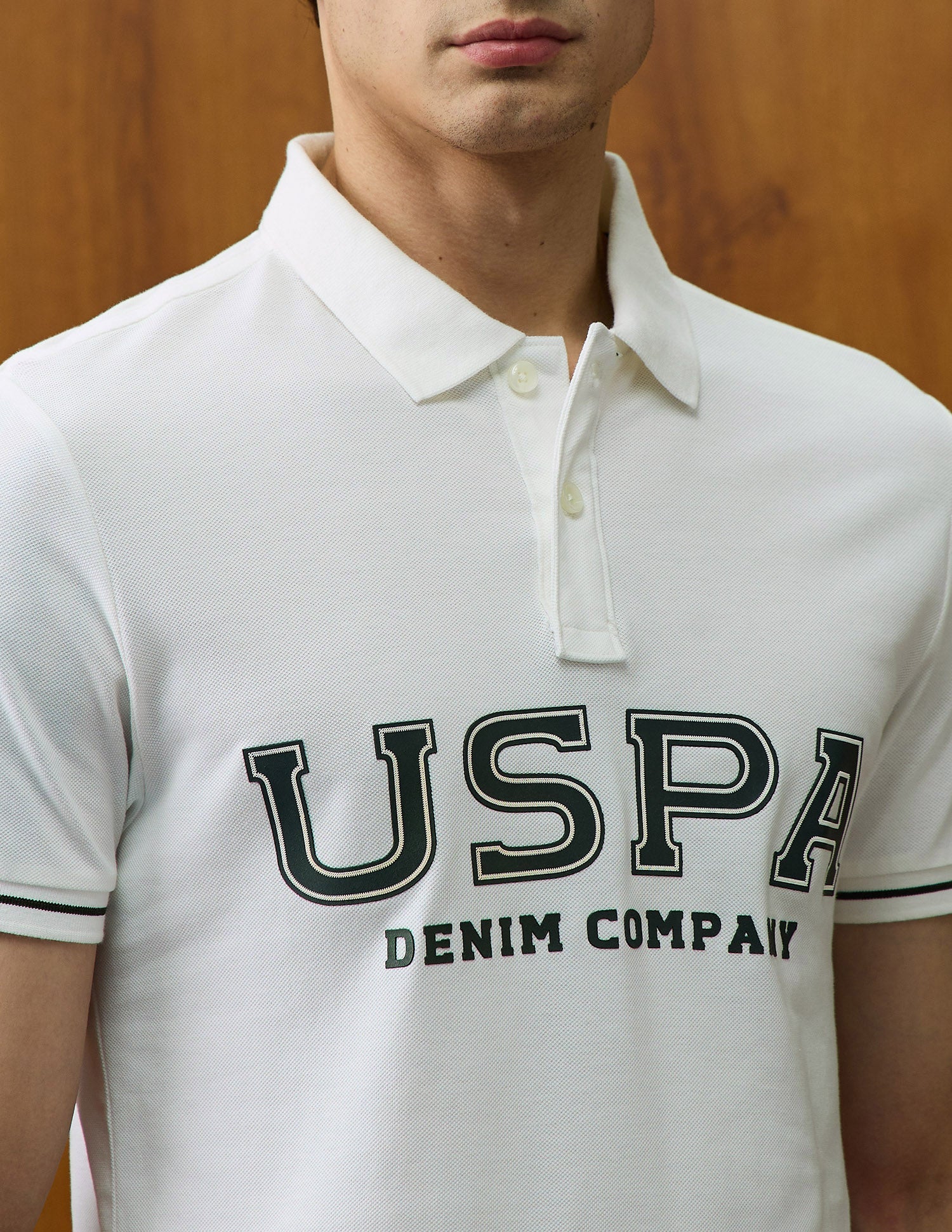 Brand Printed Varsity Theatre Polo Shirt