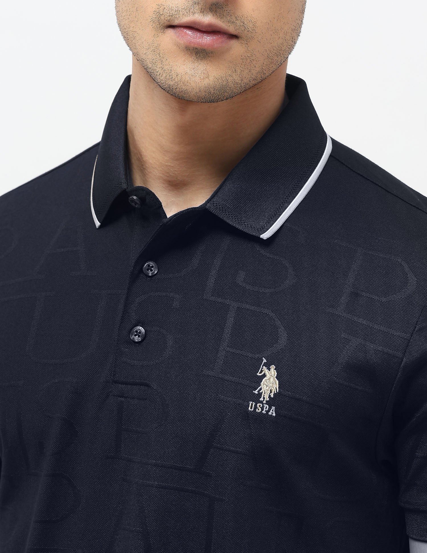 Brand Self Regular Fit Polo Shirt