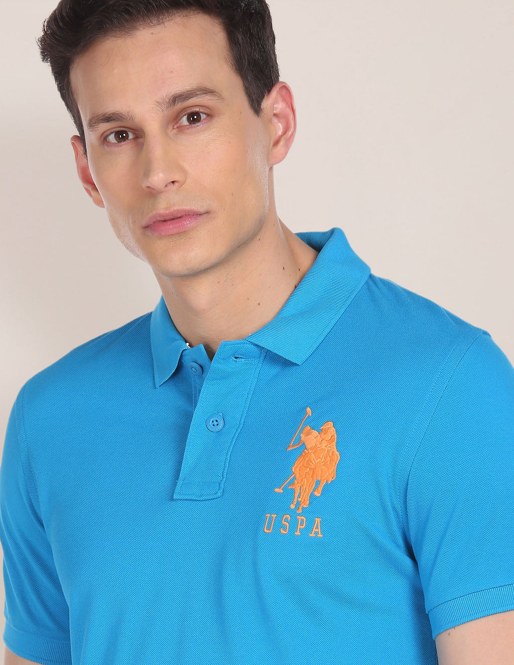 Compact Cotton Logo Polo Shirt