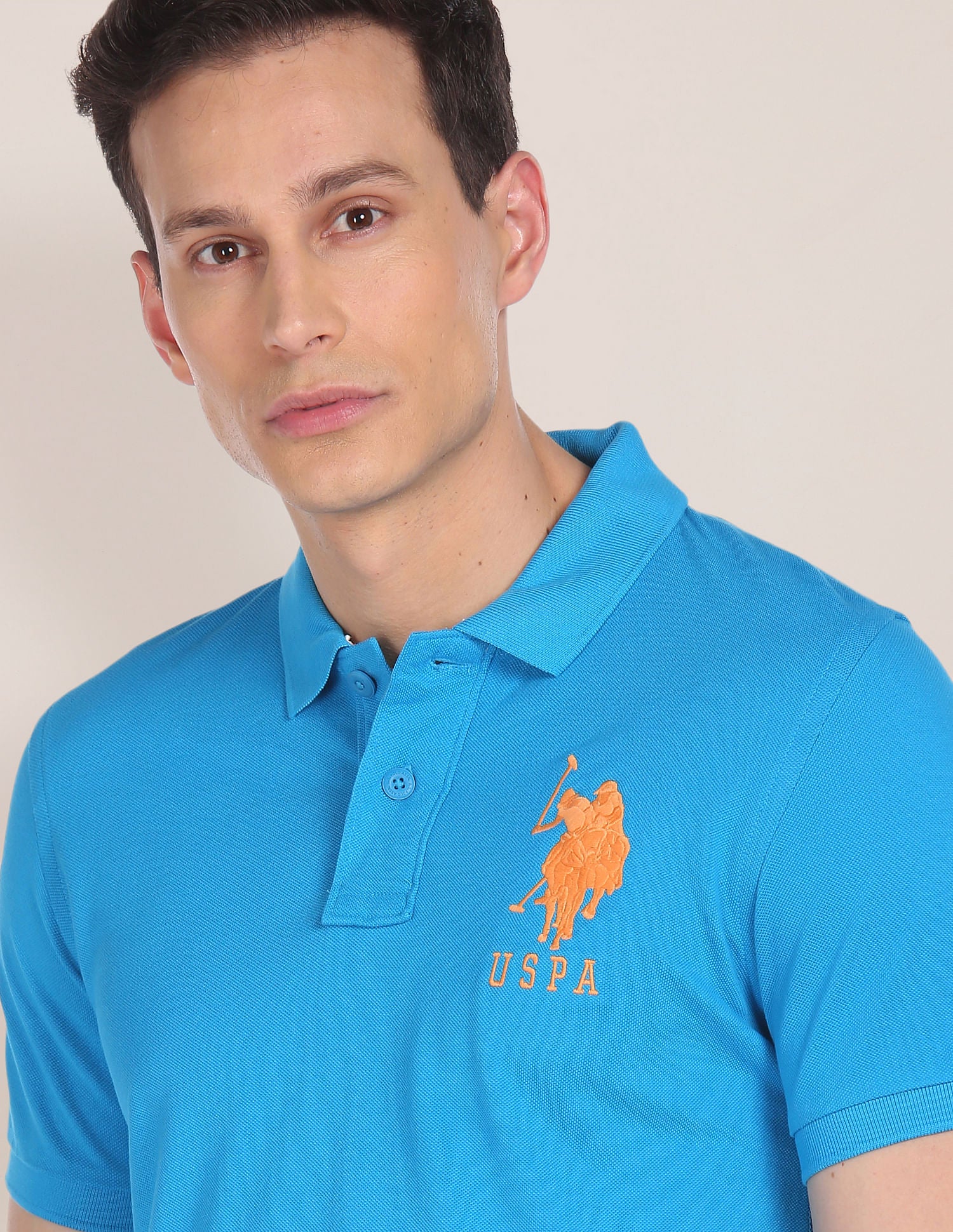 Compact Cotton Logo Polo Shirt