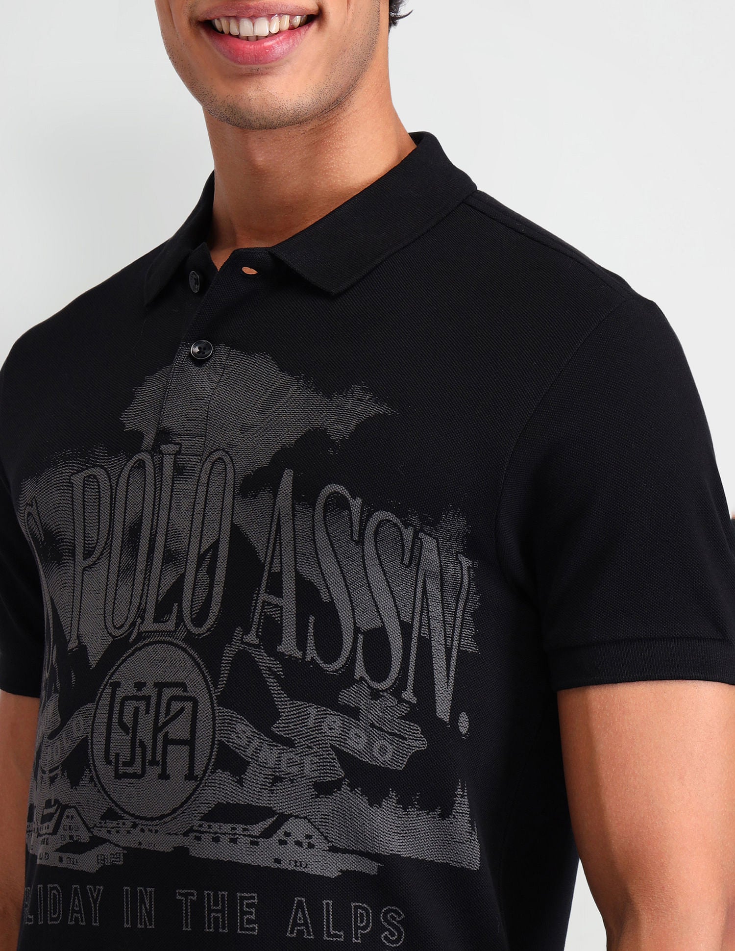 Outdoor Muscle Fit Brand Polo Shirt