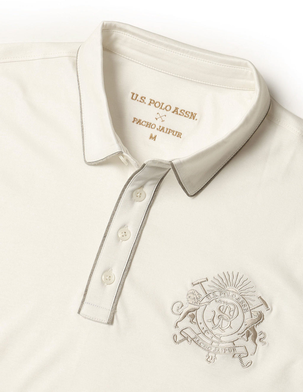 Pacho X Crest Logo Slim Fit Polo Shirt