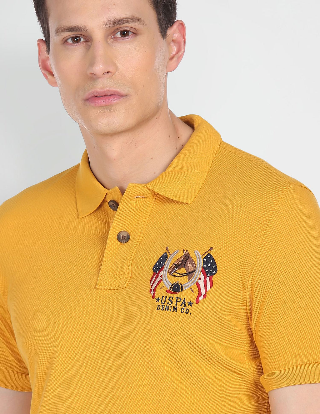 Cotton Solid Polo Shirt