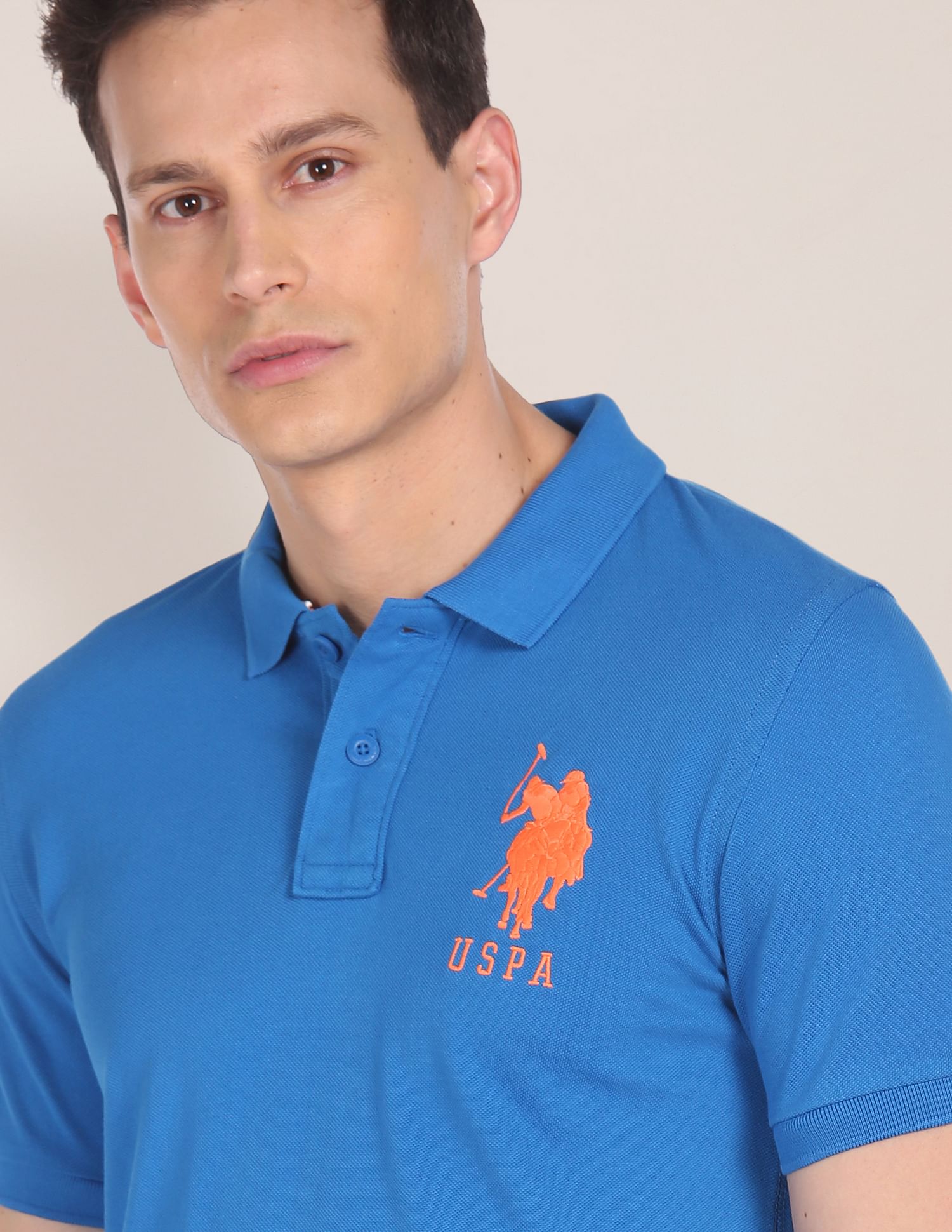 Compact Cotton Logo Polo Shirt