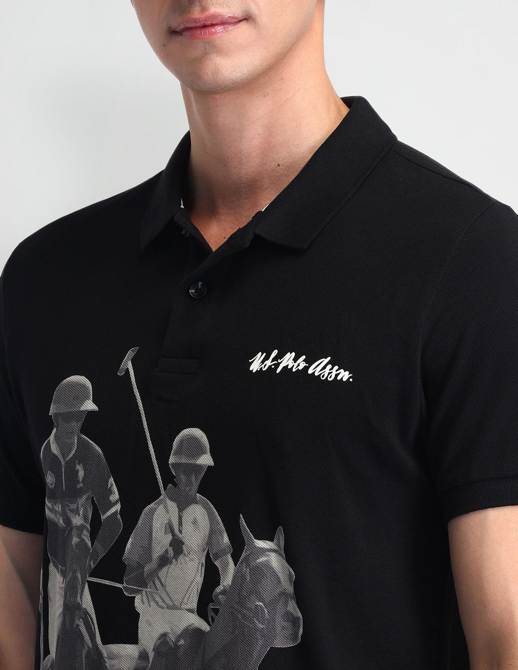 Outdoor Muscle Fit Brand Polo Shirt