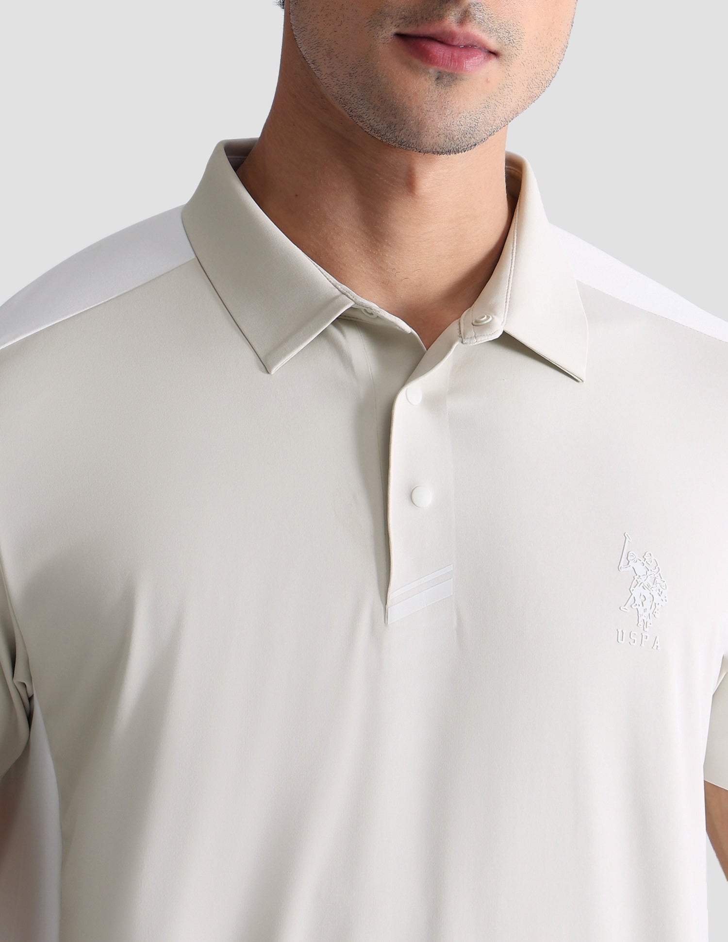 Colorblocked Active Polo Shirt