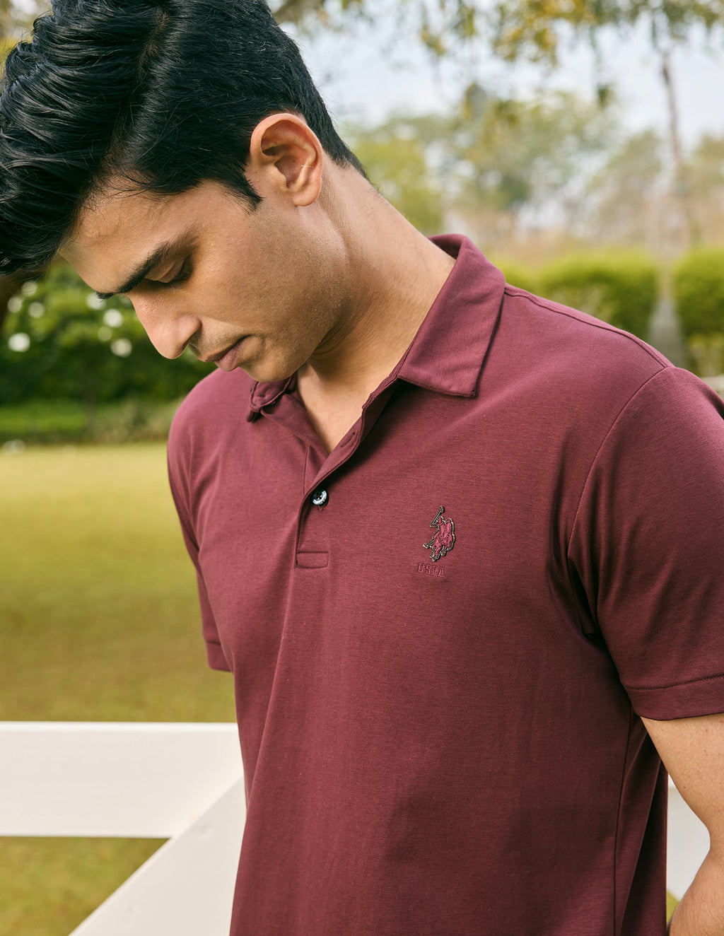Pacho X Slim Fit Solid Polo Shirt