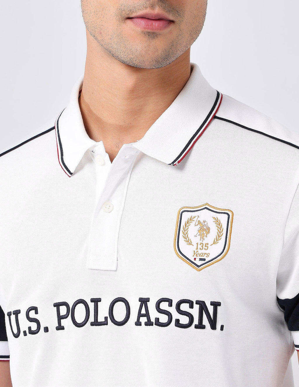 Brand Embroidered Regular Fit Polo Shirt