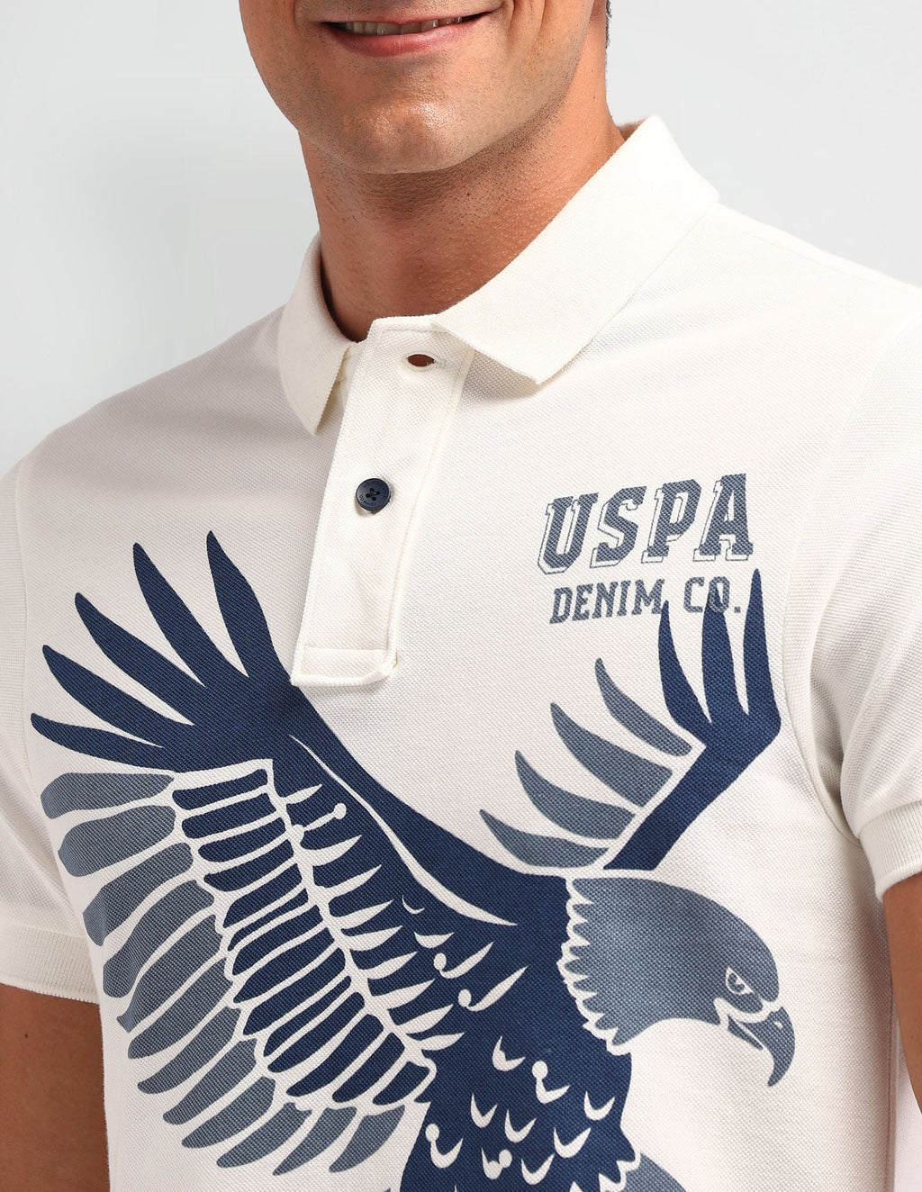 Americana Muscle Fit Brand Polo Shirt