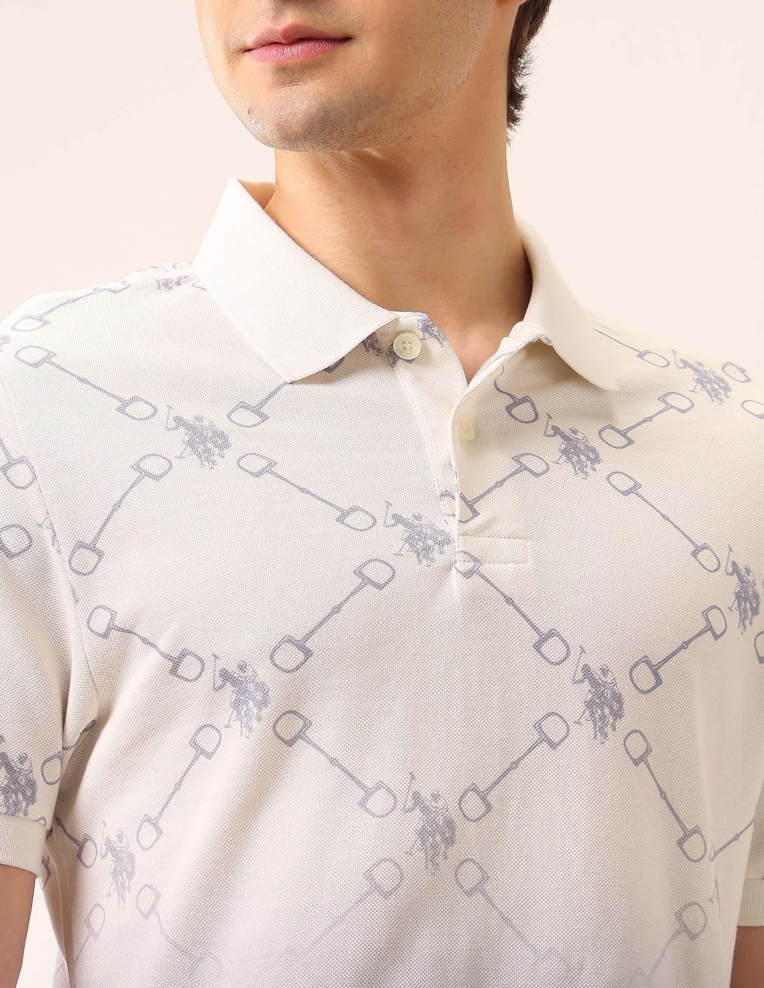 Muscle Fit Pure Cotton Polo Shirt