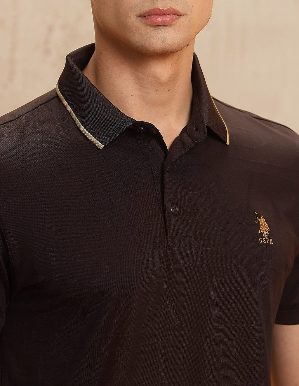 Brand Self Regular Fit Polo Shirt