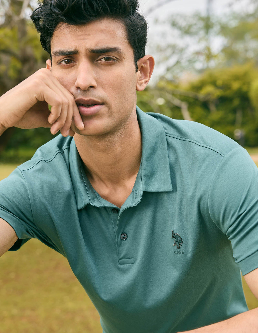 Pacho X Slim Fit Solid Polo Shirt