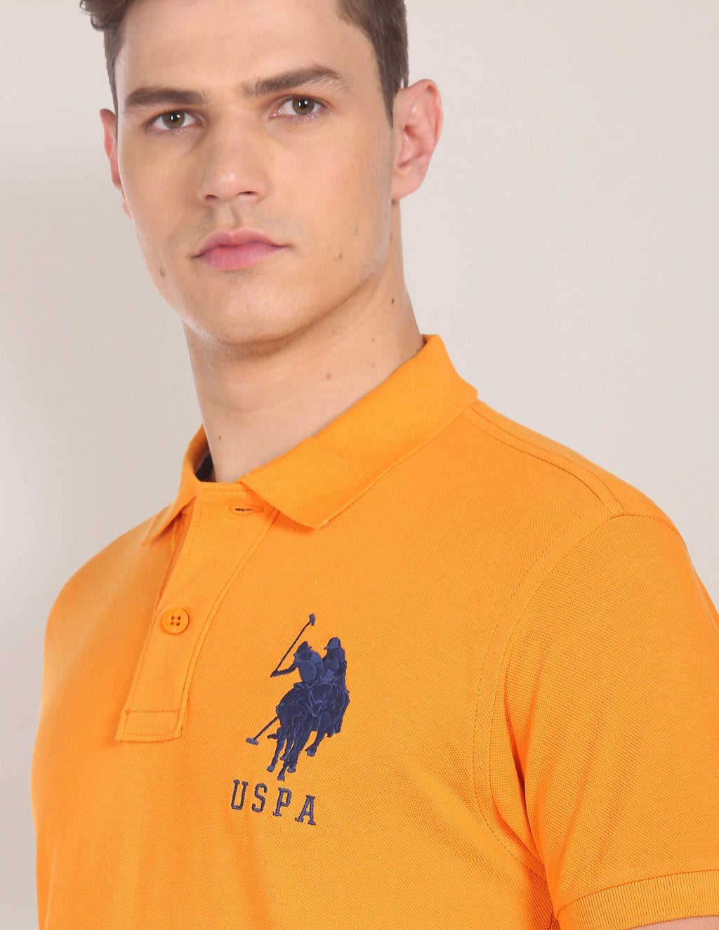 Compact Cotton Logo Polo Shirt