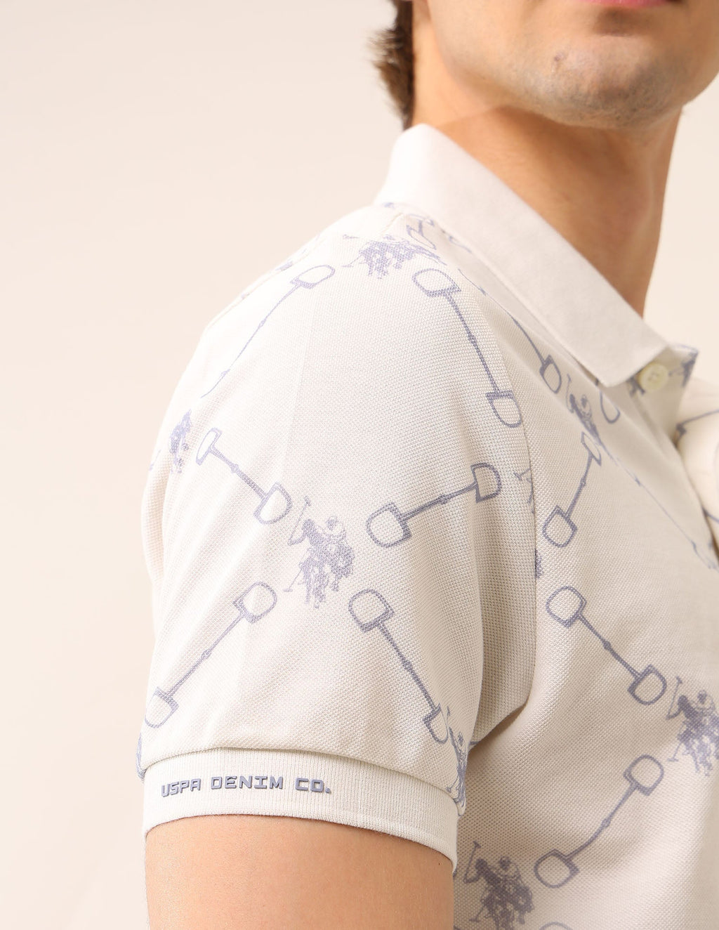 Muscle Fit Pure Cotton Polo Shirt