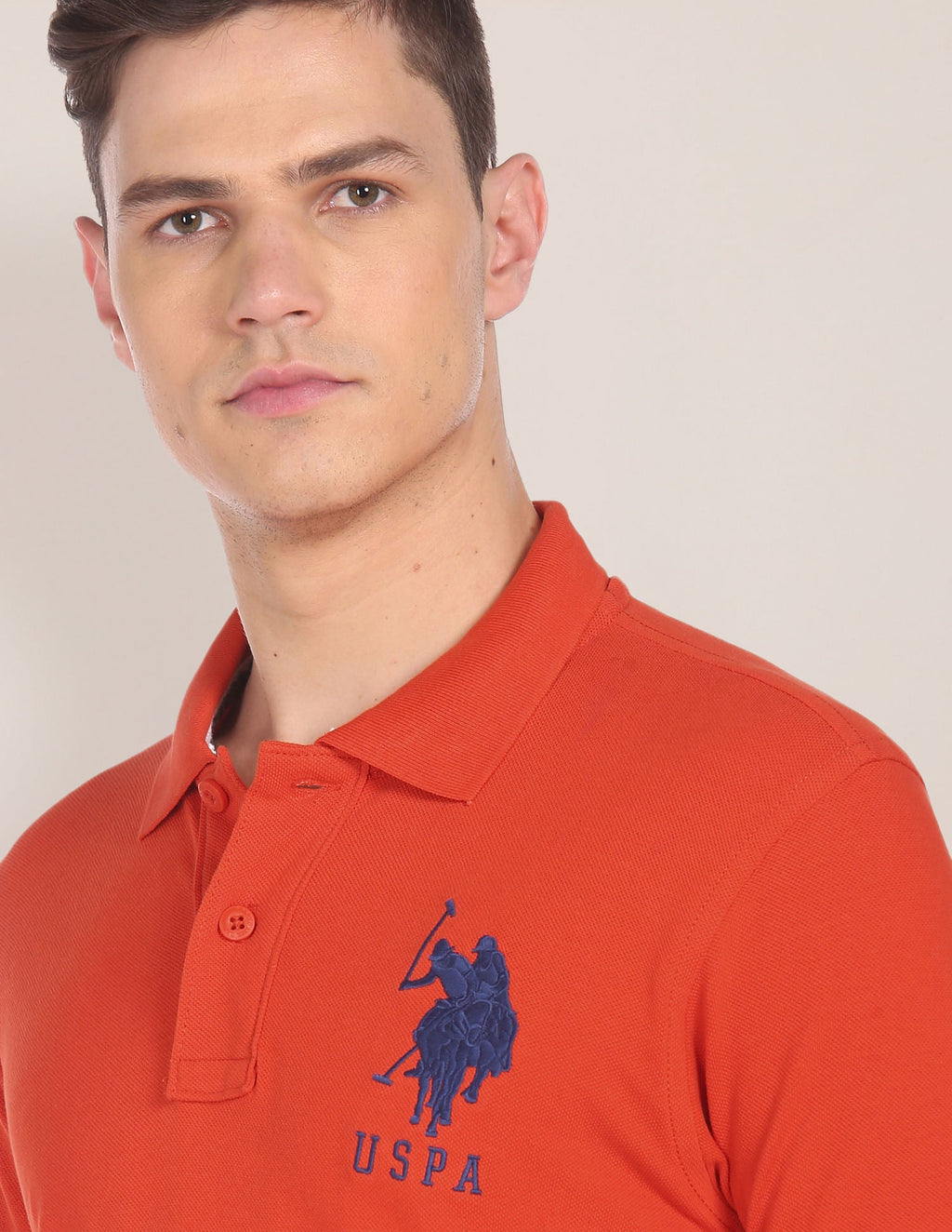 Compact Cotton Logo Polo Shirt