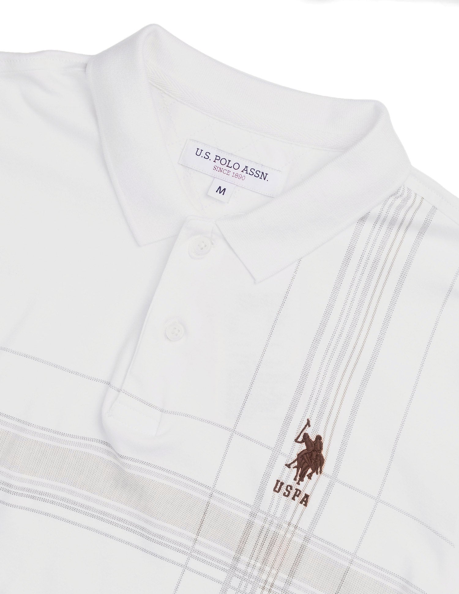 Checked Regular Fit Polo Shirt
