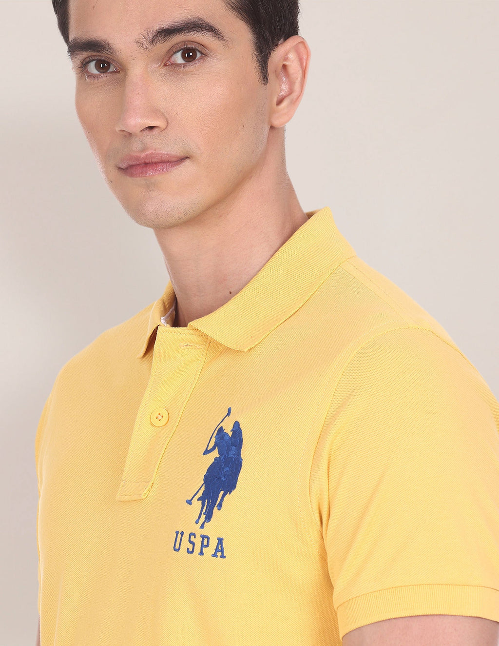 Compact Cotton Logo Polo Shirt