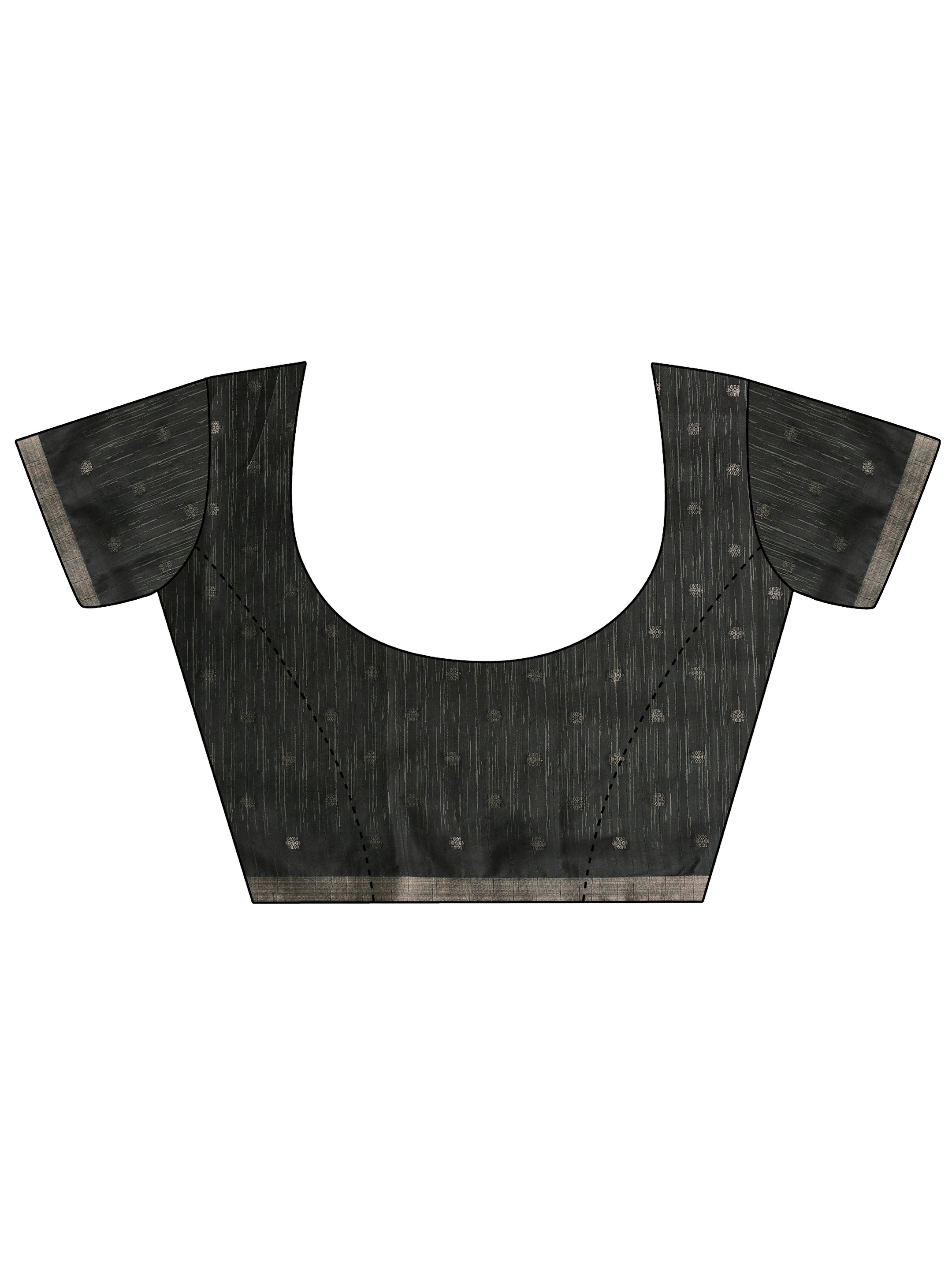 Beige Printed Silk Blend Sarees With Unstitched Blouse Piece