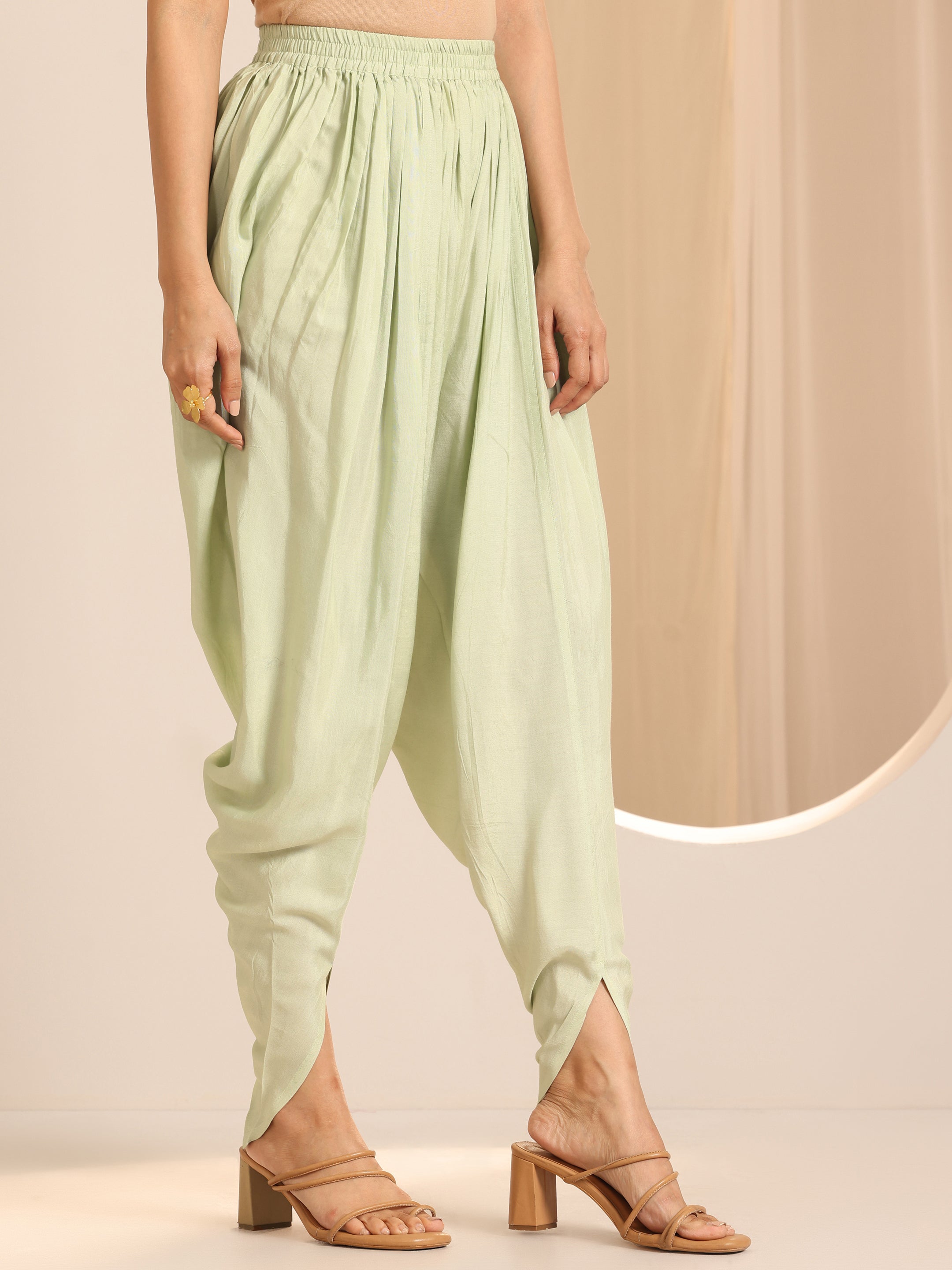 Multi Printed Muslin A-Line Kurta Set