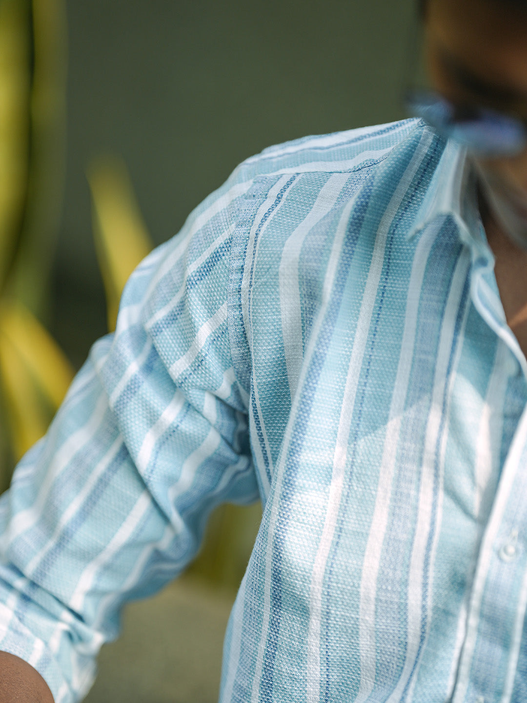Blue Stripes Casual Shirt