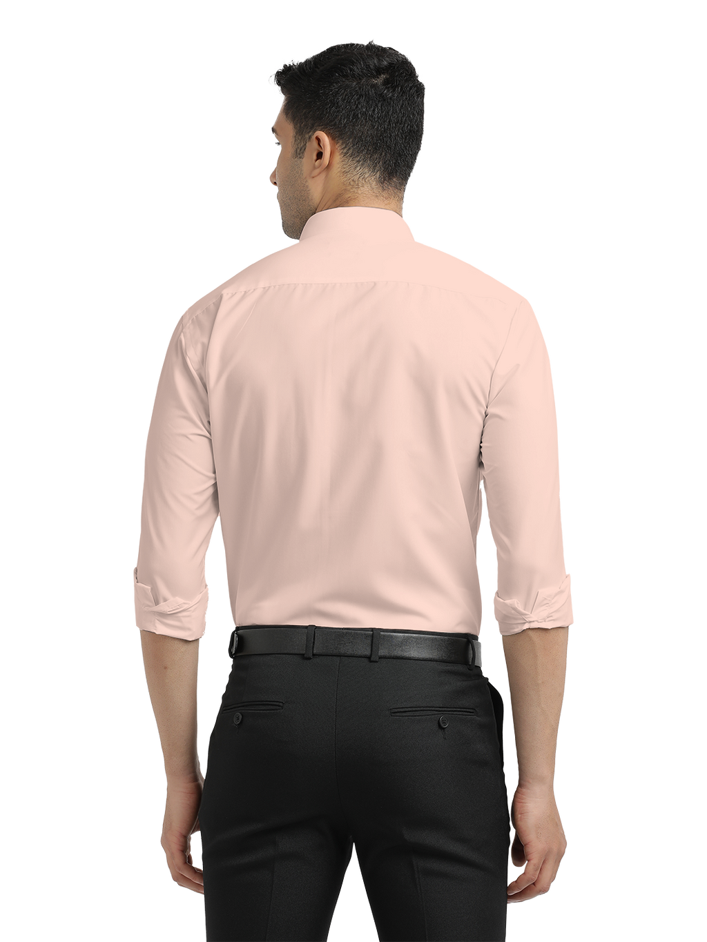 Light Pink Plain Formal Shirt