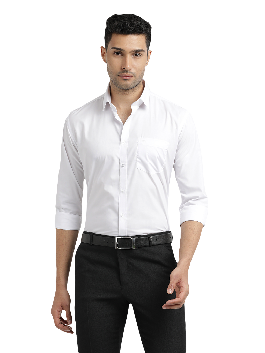 Ivory Solid Formal Shirt