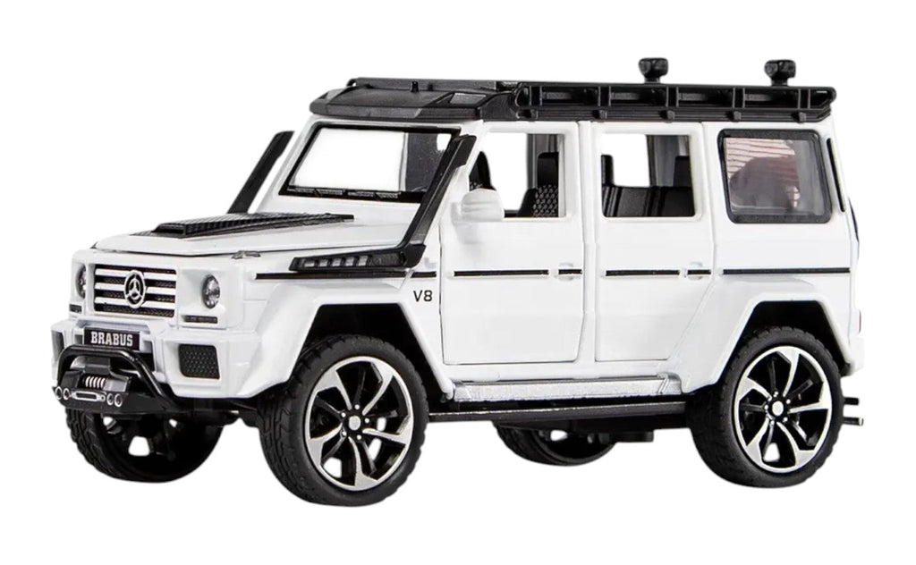 BRABUS G550 4X4 1:24 DIECAST ALLOY METAL PULLBACK TOY CAR