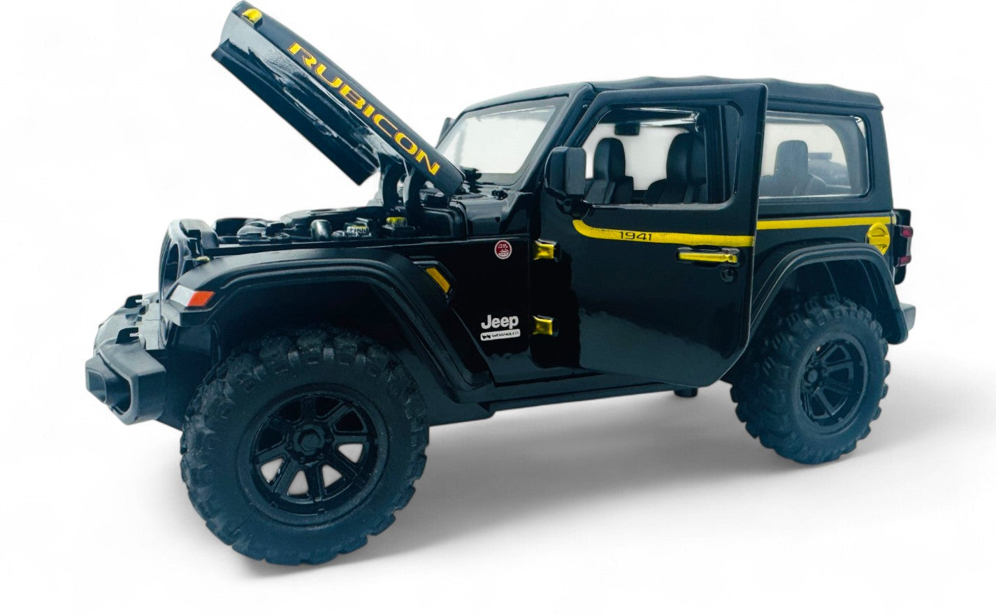 Jeep Wrangler Rubicon 1:24  diecast scale model car | Assorted Colors