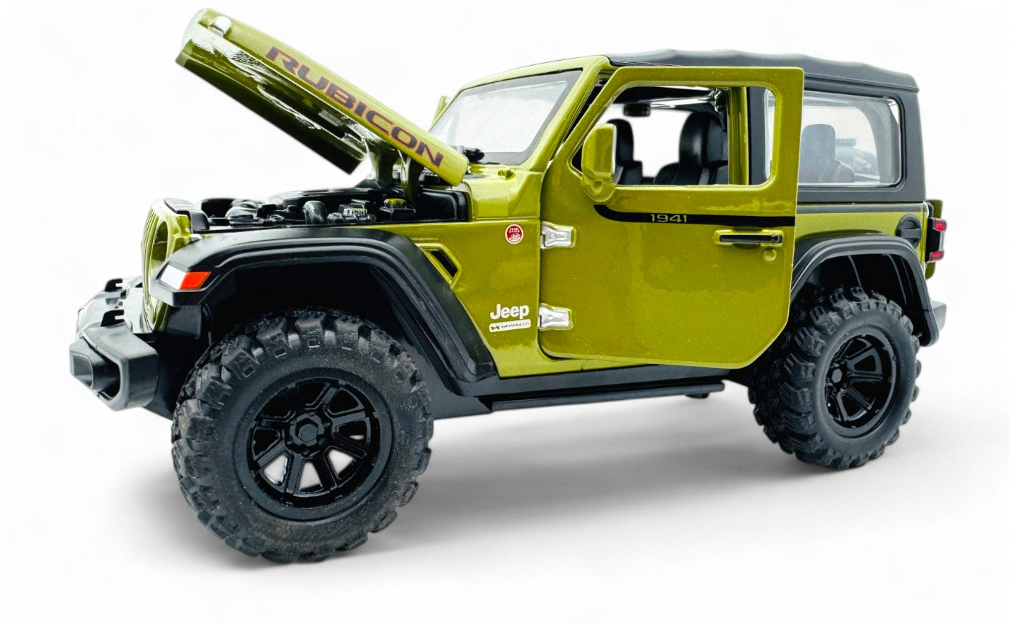 Jeep Wrangler Rubicon 1:24  diecast scale model car | Assorted Colors
