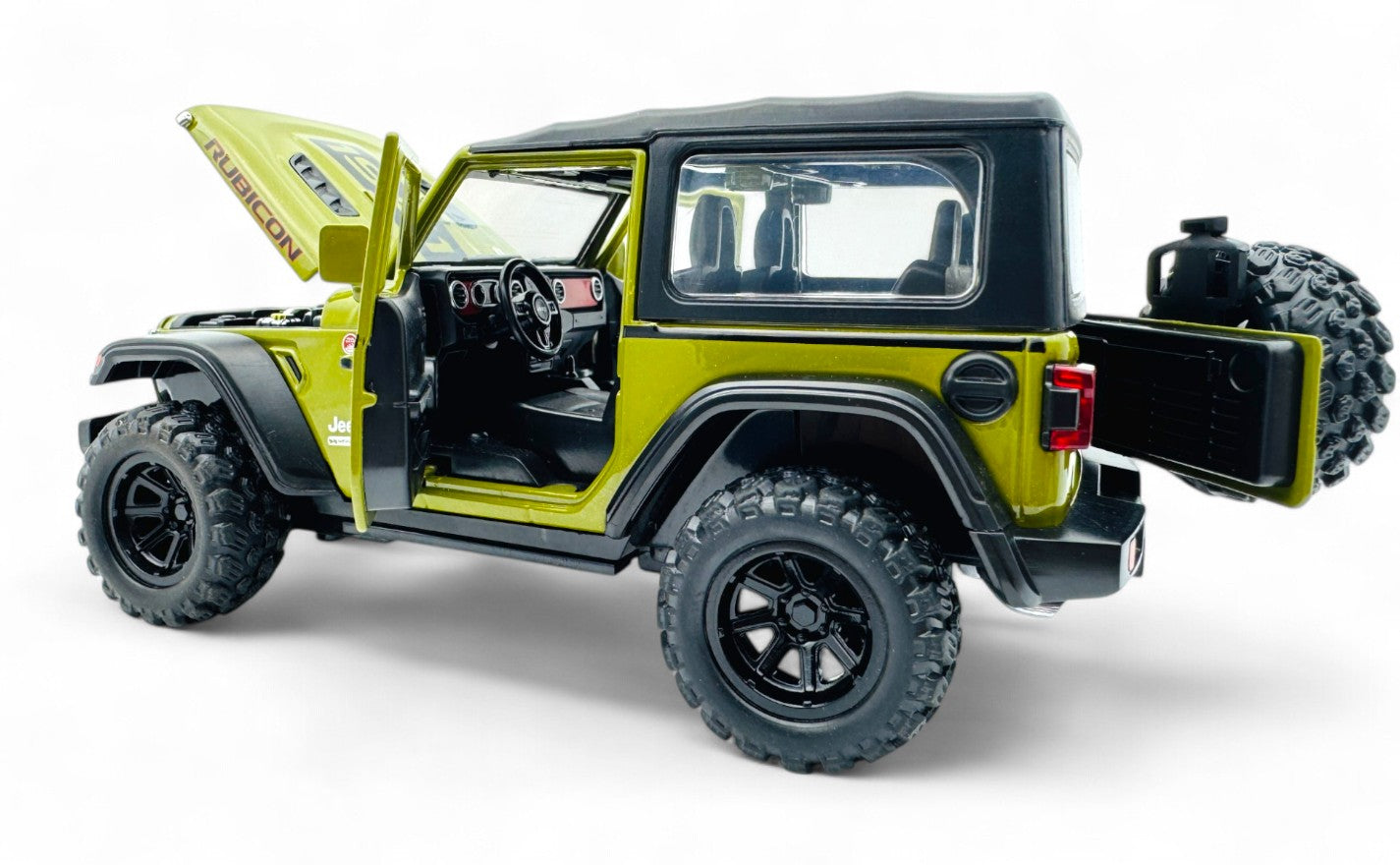 Jeep Wrangler Rubicon 1:24  diecast scale model car | Assorted Colors