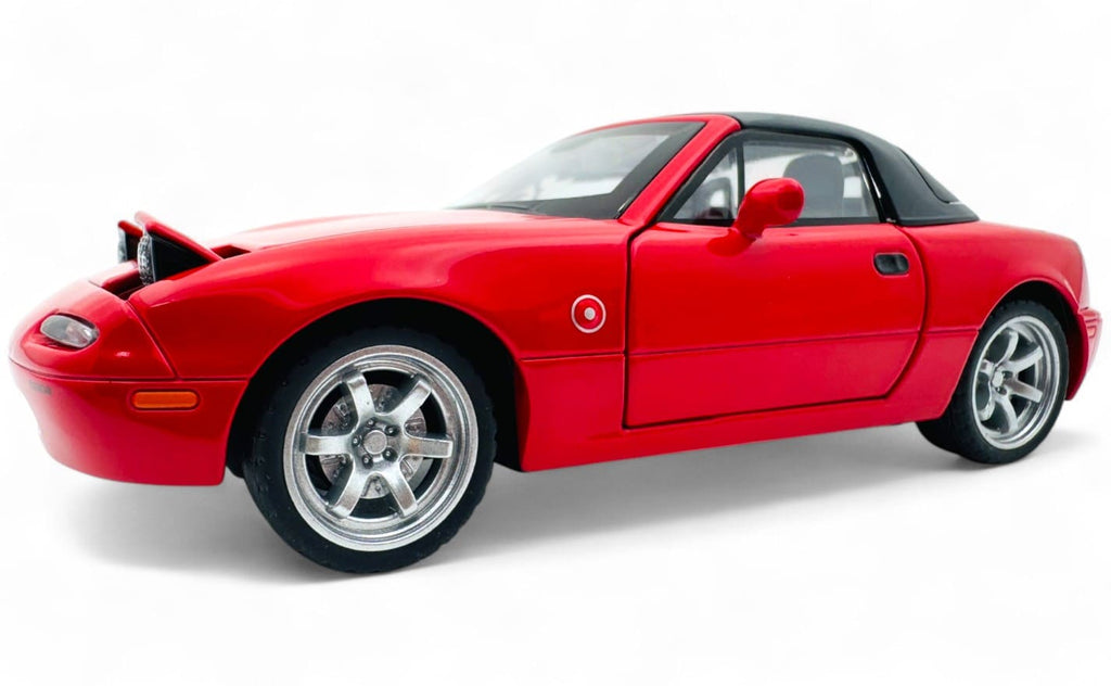 Mazda MX-5 Miata 1990 Convertible 1:24  diecast scale model car collectible