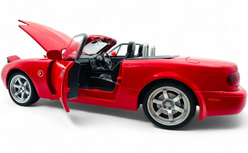 Mazda MX-5 Miata 1990 Convertible 1:24  diecast scale model car collectible
