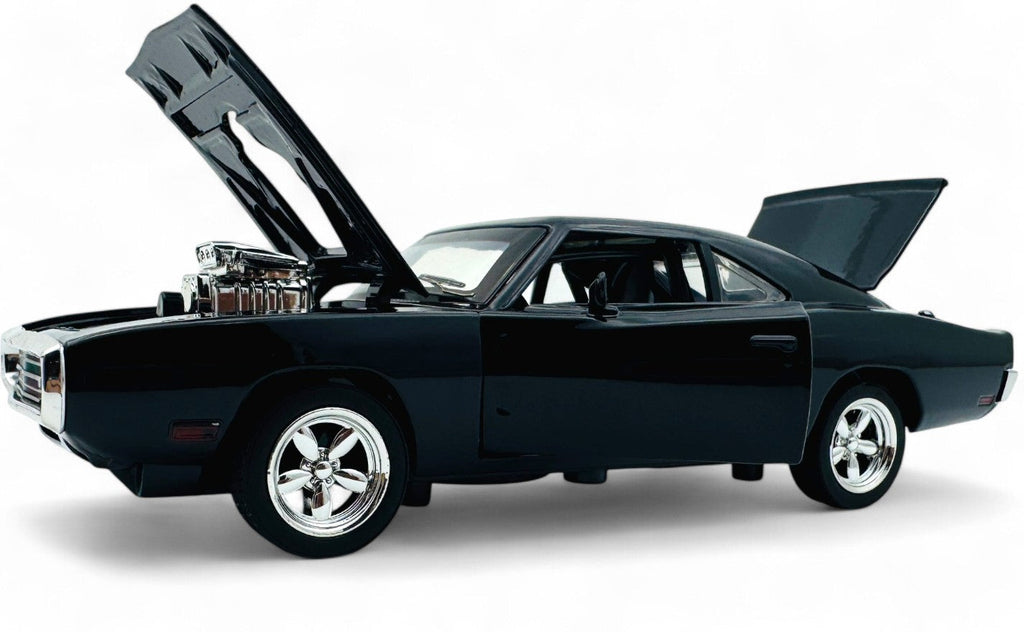 1970 Dodge Charger Fast & Furious 1:18 diecast Scale Model Car - Big Size