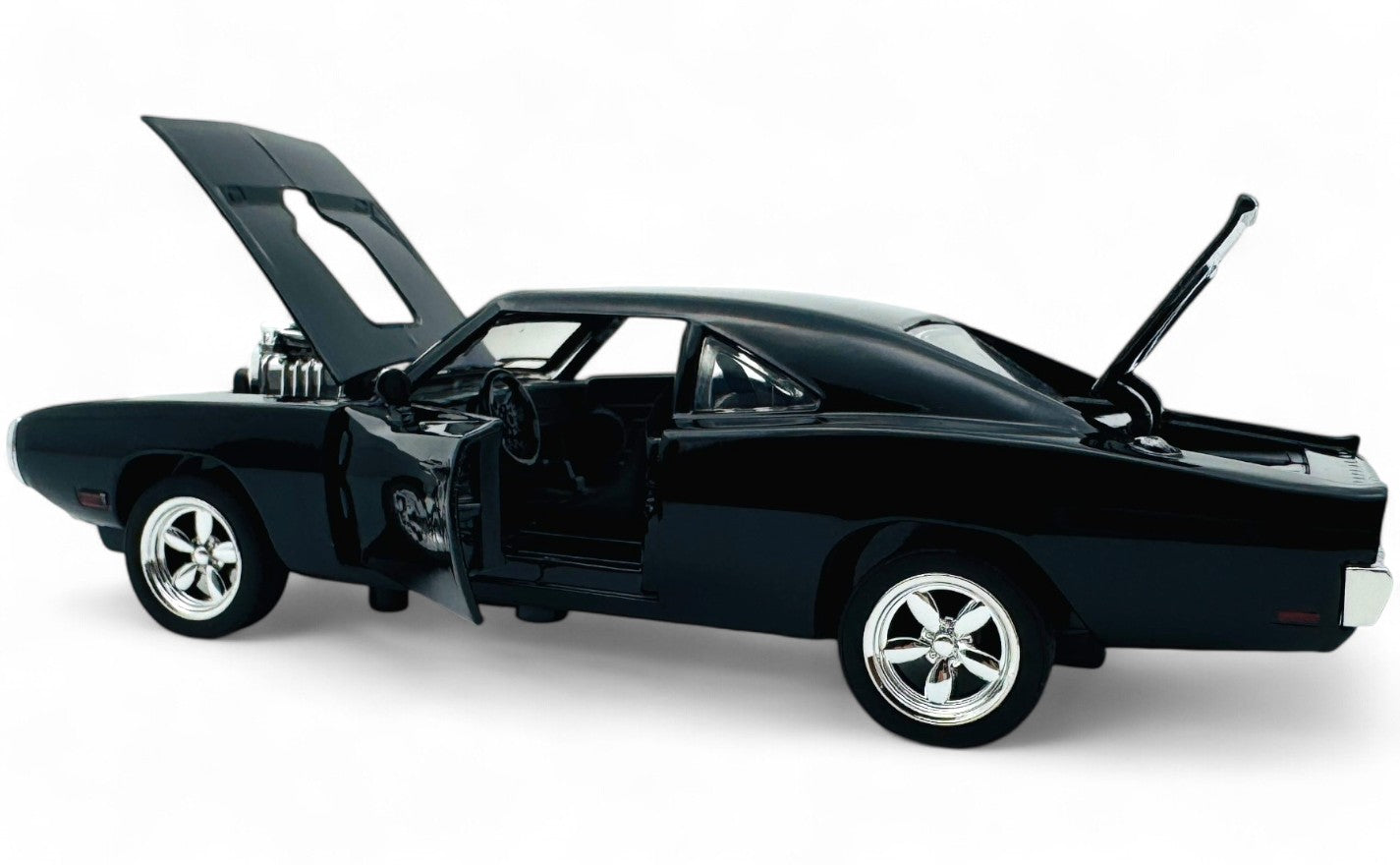 1970 Dodge Charger Fast & Furious 1:18 diecast Scale Model Car - Big Size