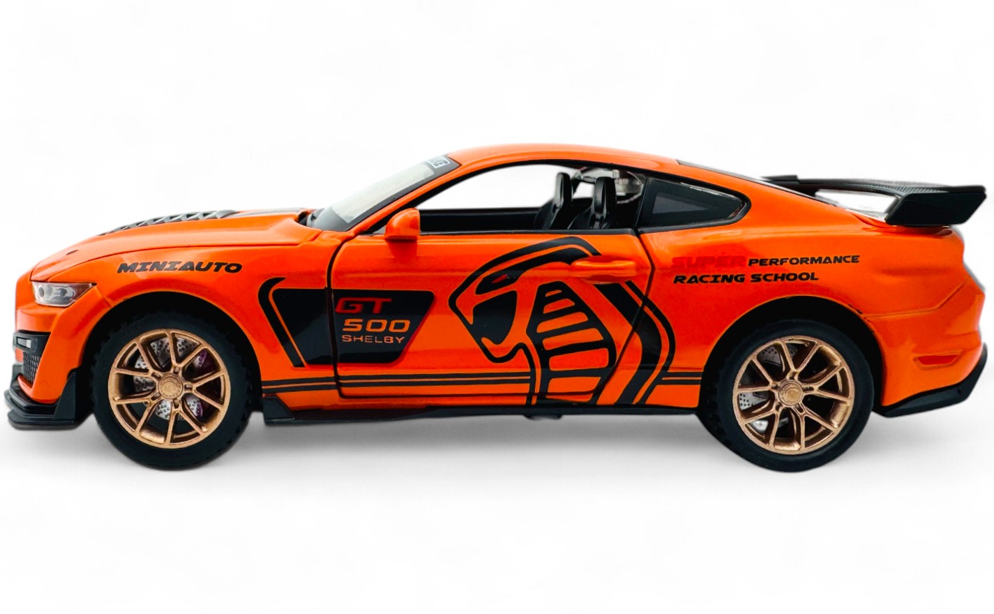 Ford Mustang Shelby GT500 1:24 diecast scale model car | Assorted Colors