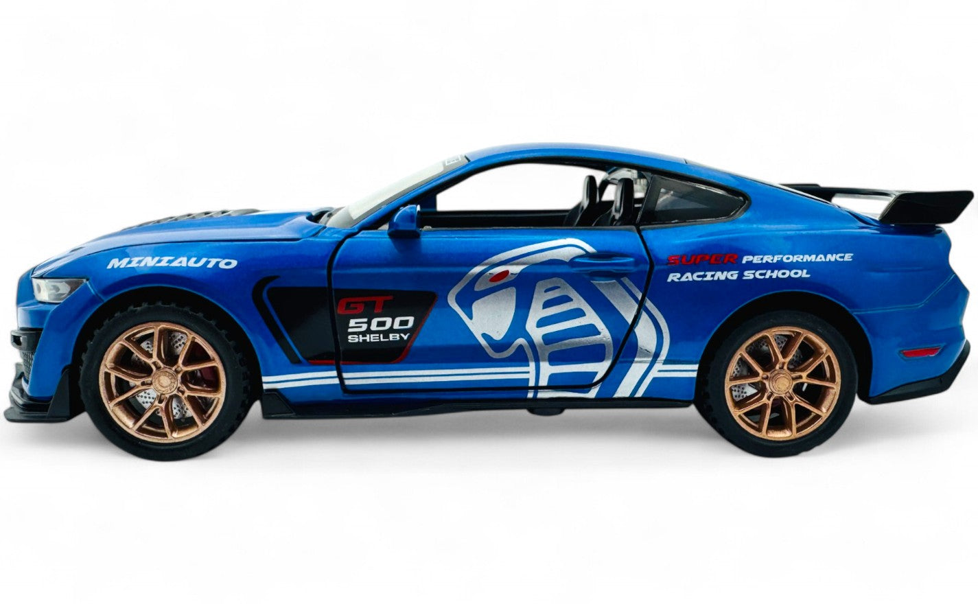 Ford Mustang Shelby GT500 1:24 diecast scale model car | Assorted Colors