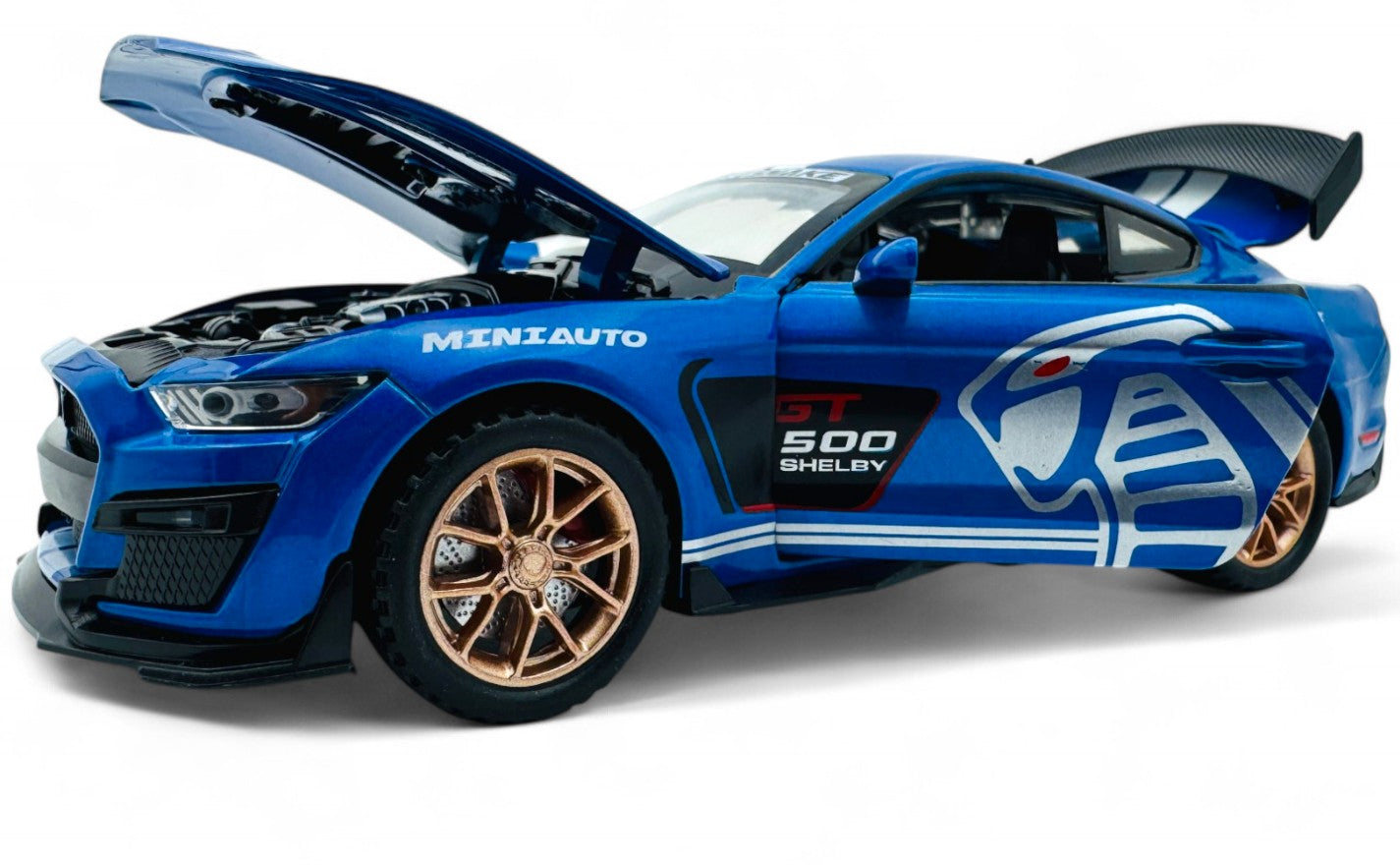 Ford Mustang Shelby GT500 1:24 diecast scale model car | Assorted Colors