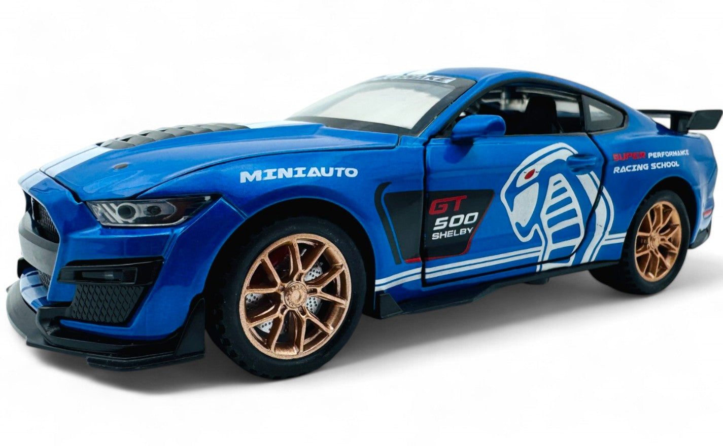 Ford Mustang Shelby GT500 1:24 diecast scale model car | Assorted Colors