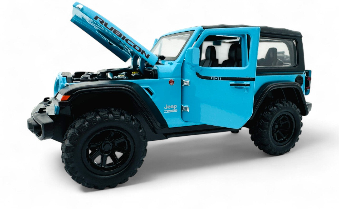 Jeep Wrangler Rubicon 1:24  diecast scale model car | Assorted Colors
