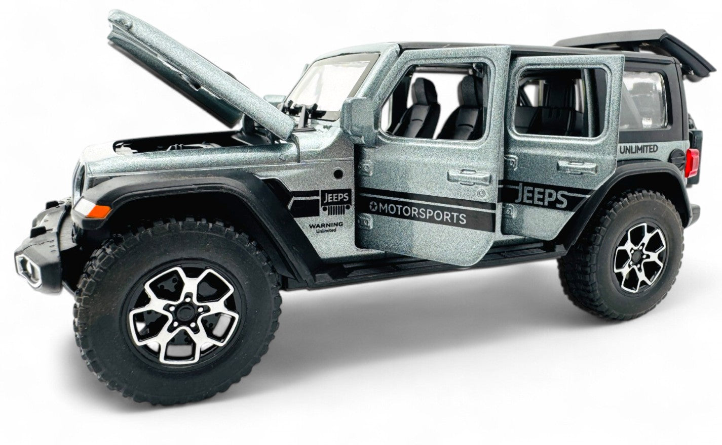 Jeep Wrangler 1:24  diecast scale model car collectible | Assorted Colors