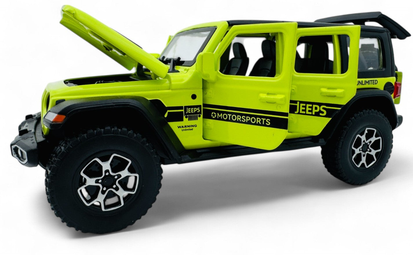 Jeep Wrangler 1:24  diecast scale model car collectible | Assorted Colors
