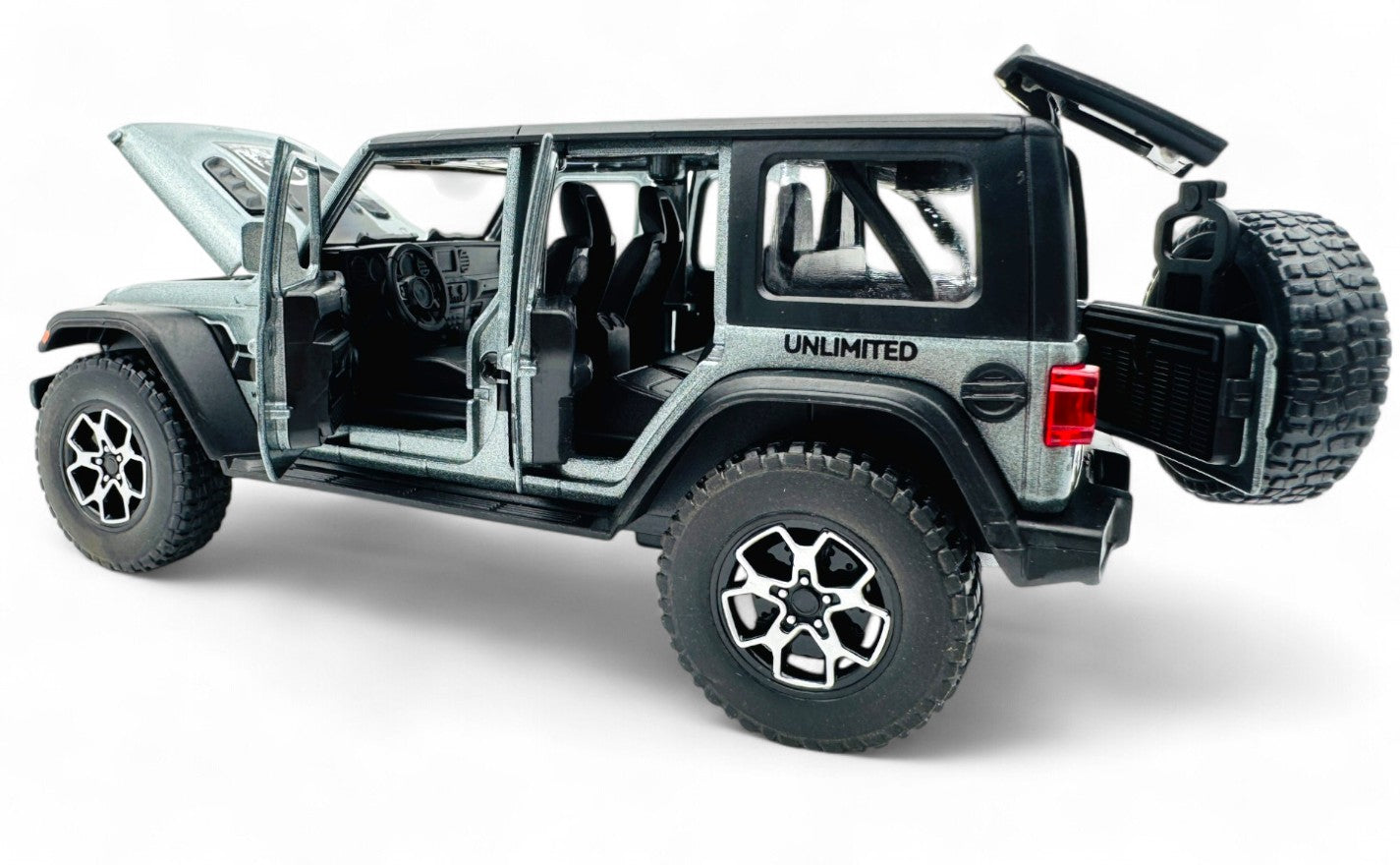 Jeep Wrangler 1:24  diecast scale model car collectible | Assorted Colors
