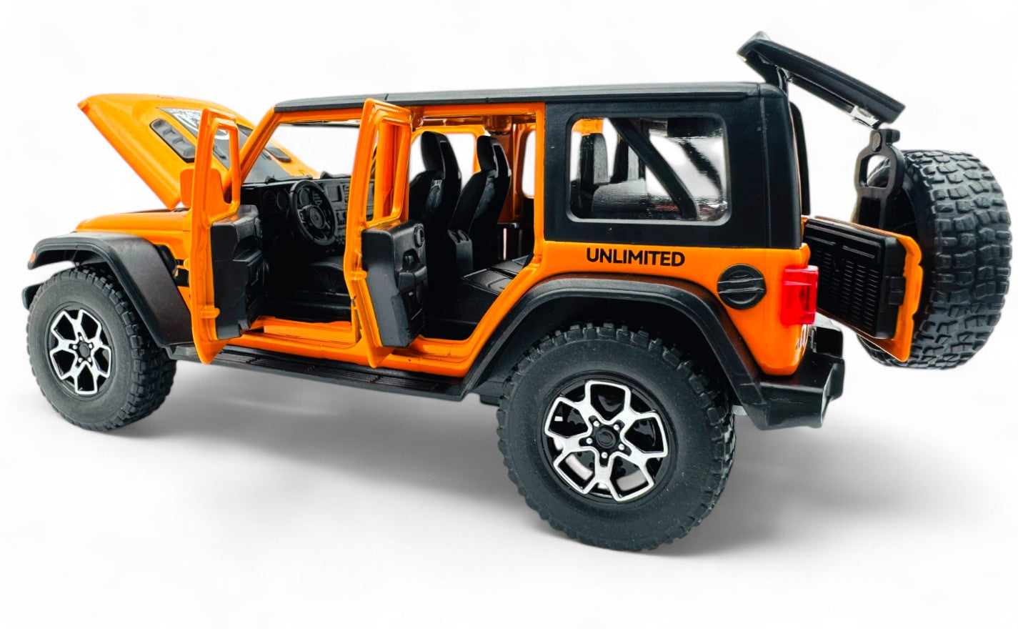 Jeep Wrangler 1:24  diecast scale model car collectible | Assorted Colors