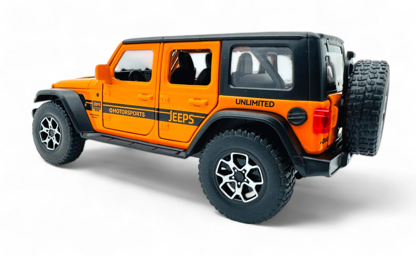 Jeep Wrangler 1:24  diecast scale model car collectible | Assorted Colors
