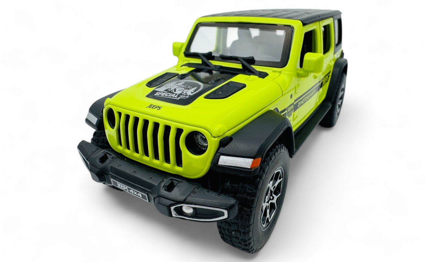 Jeep Wrangler 1:24  diecast scale model car collectible | Assorted Colors