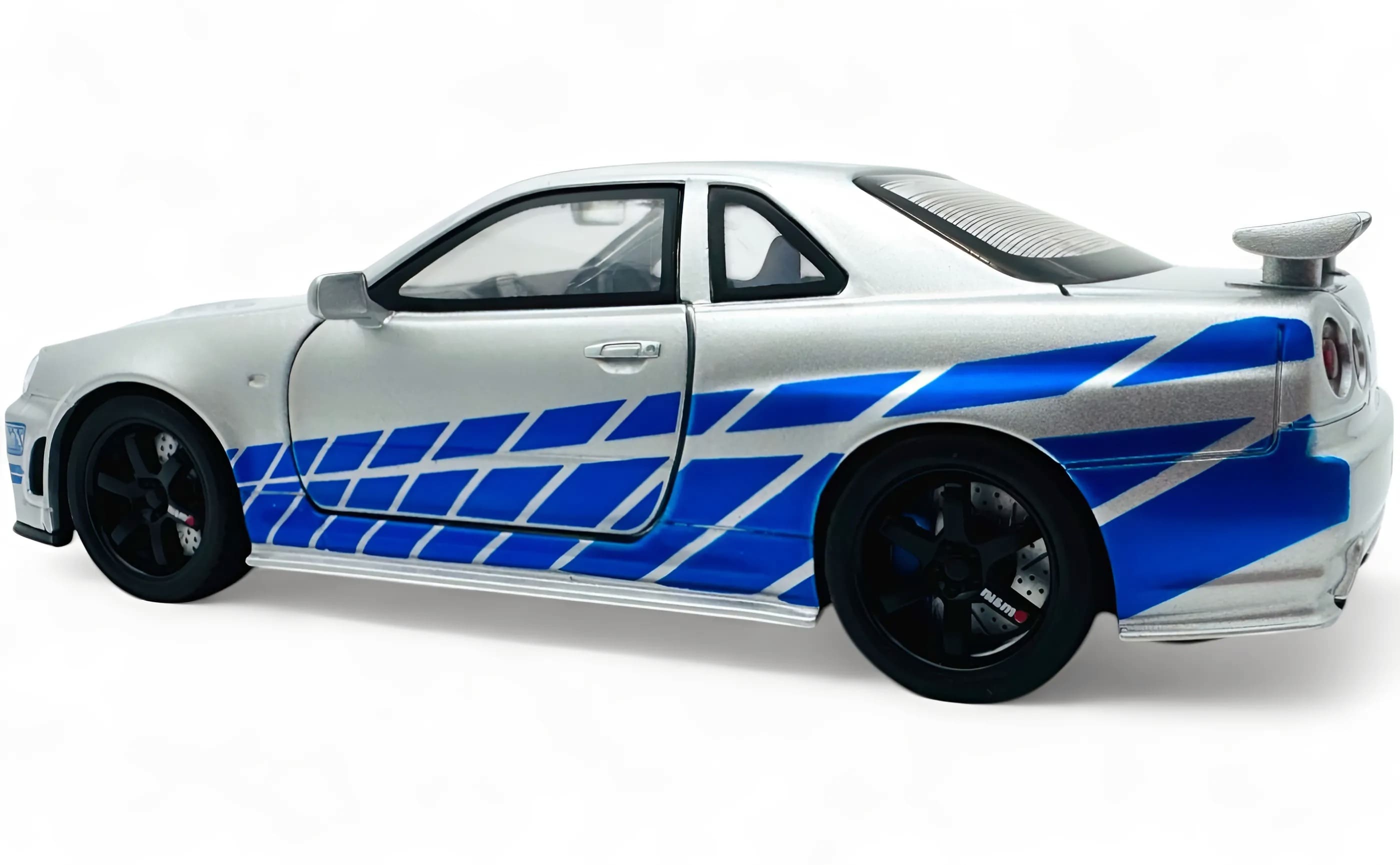 Nissan Skyline R34 GT-R 1:24 diecast scale model car collectible - Multicolor