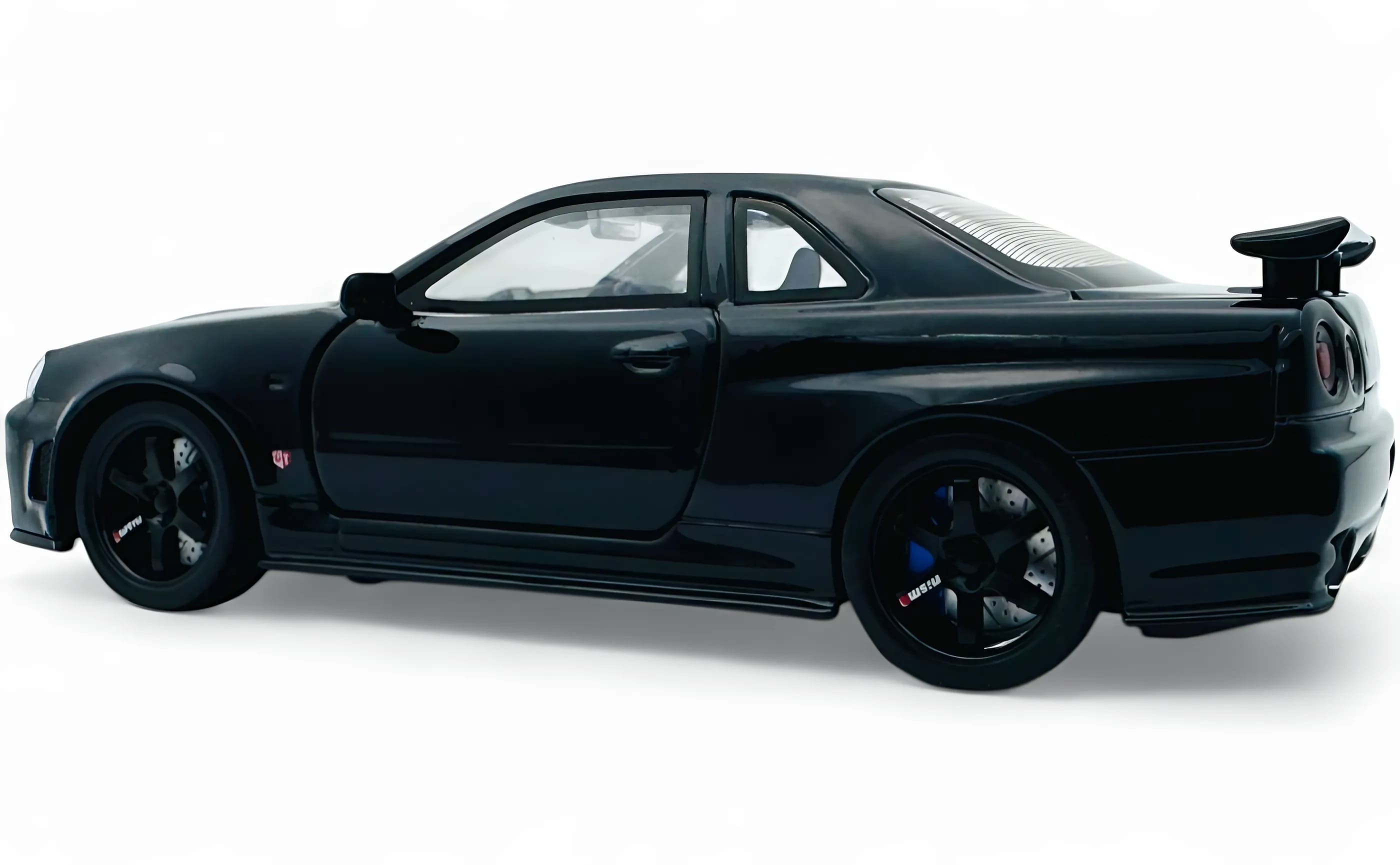 Nissan Skyline R34 GT-R 1:24 diecast scale model car collectible - Multicolor